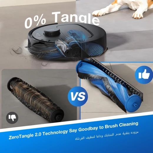 Ecovacs Deebot N20e Robot Vacuum Cleaner with Mop - 350 Min Runtime, Anti-Tangle, Smart Mapping - Ecovacs - Image 4