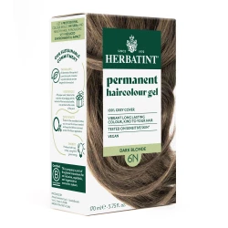 Herbatint 6N Dark Blonde Permanent Hair Colour Gel 170ml - Grey Coverage
