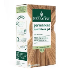 Herbatint 8D Light Golden Blonde Permanent Hair Colour Gel 170ml