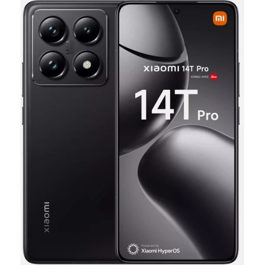هاتف Xiaomi 14T Pro 5G بسعة 512 جيجابايت أسود تيتانيوم، كاميرا Leica ثلاثية، شاشة 6.67" هاتف Xiaomi 14T Pro 5G بسعة 512 جيجابايت أسود تيتانيوم، كاميرا Leica ثلاثية، شاشة 6.67"