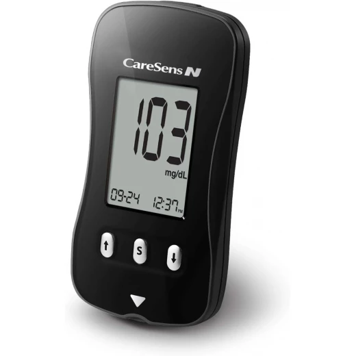 CARE SENSE N Blood Glucometer – Accurate, Fast, and User-Friendly Blood Sugar Monitoring Device for Diabetes Management with Large LCD Display and Memory Storage - Care Sens - Image 4