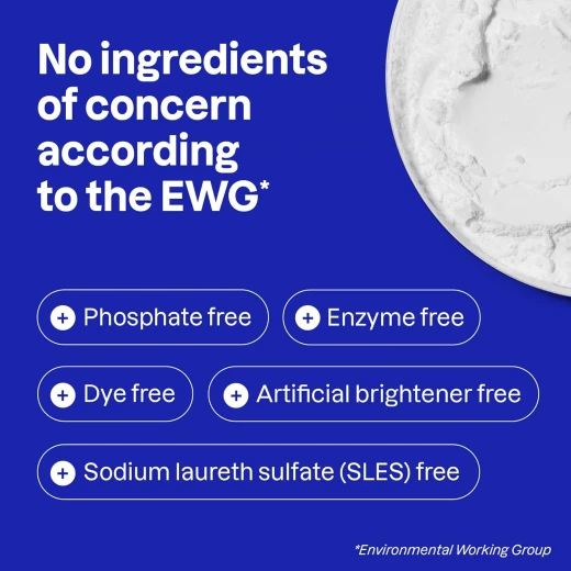 منظف الغسيل السائل من أتيتيود - عبوة إعادة تعبئة، معتمد من EWG، متوافق مع الغسالات عالية الكفاءة (HE)، نباتي ومن مكونات طبيعية، غير معطر، 2× مُركّز، يكفي لـ 80 غسلة (67.6 أونصة سائلة) - أتيتيود - Image 3