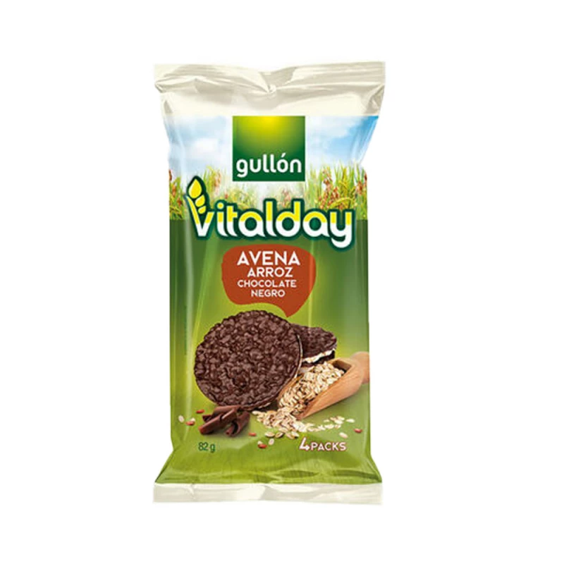 جولون كعكات الأرز بالشوكولاتة خالية من الغلوتين 20 جم، عبوة من 4 قطع، وجبة خفيفة لذيذة - جولون