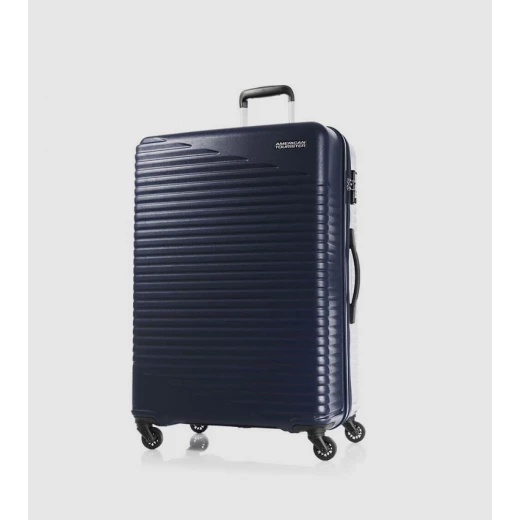 American Tourister Sky Park Hard Shell Spinner Trolley Bag 78 cm Black Luggage - American Tourister - Image 2