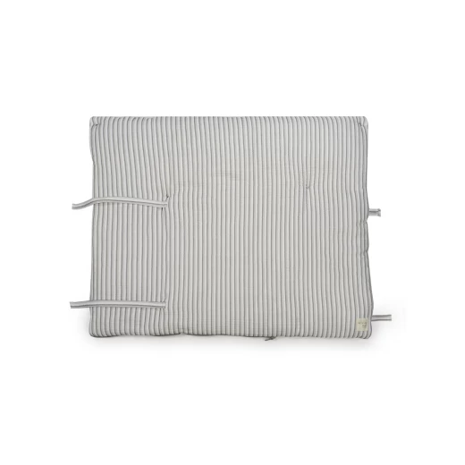 Walking Mum Botton Stripe Baby Bassinet, Swaddle Blanket, & Blanket Beige 100% Cotton: Newborn Essentials for Comfort & Style. Includes 1 Bassinet, 1 Swaddle Blanket, & 1 Blanket - Walking Mum - Image 4