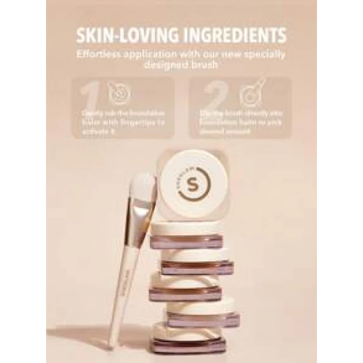 SHEGLAM Full Coverage Foundation Linen Long Lasting Oil Control Flawless Finish 23 g - SHEGLAM - Image 9