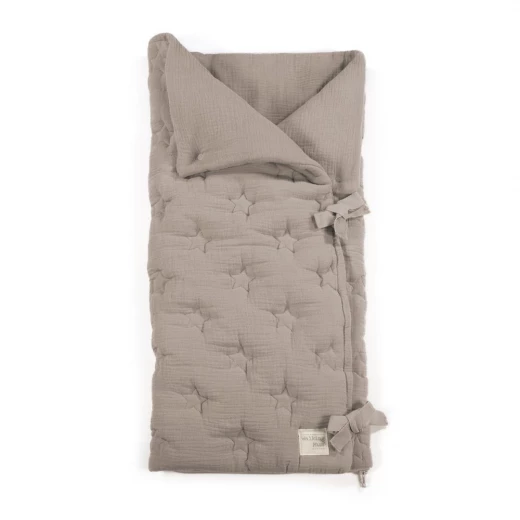 Walking Mum Caetana Sand Baby Nest Blanket, 100% Cotton, Cozy & Versatile Walking Mum Caetana Sand Baby Nest Blanket, 100% Cotton, Cozy & Versatile