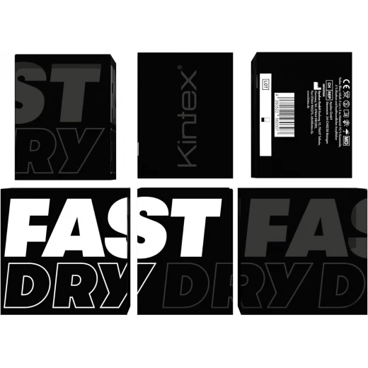 Kintex, FastDry Tape, Black, 5 cm x 5 m - Kintex - Image 3
