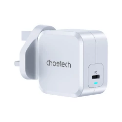شاحن حائط تشويتك 45 واط GaN USB C شحن سريع لون أسود توصيل طاقة 3.0 متوافق مع iPhone 15/14/13/12/11 Pro Max، سامسونج جالاكسي S23/S22/S21، والمزيد من الأجهزة PD8007
