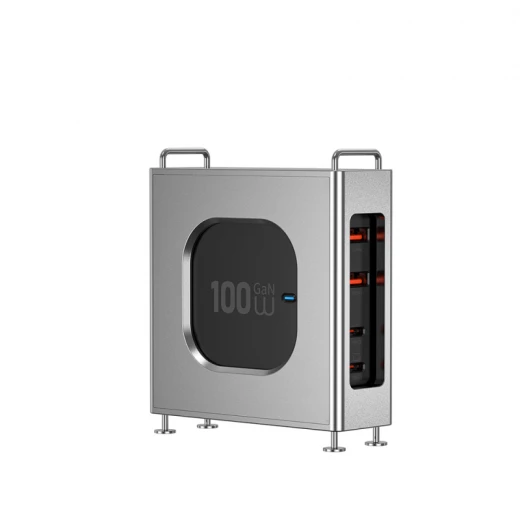 Wiwu Wi-G013 Warrior Series GaN Tech 100W Fast Charging Charger Head Black - Wiwu - Image 2