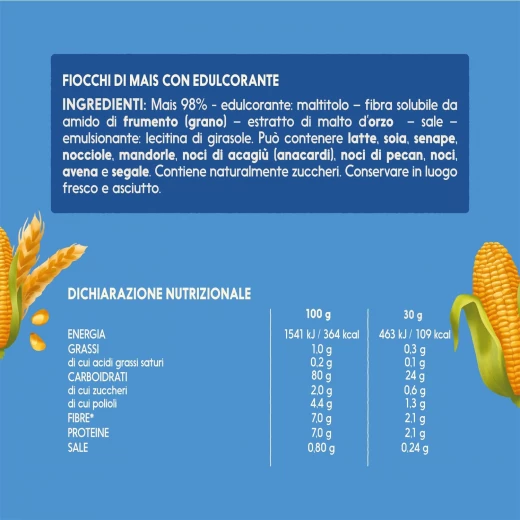 Misura Dolcesenza Cornflakes Italian Corn No Added Sugar 350g Pack - Misura - Image 3