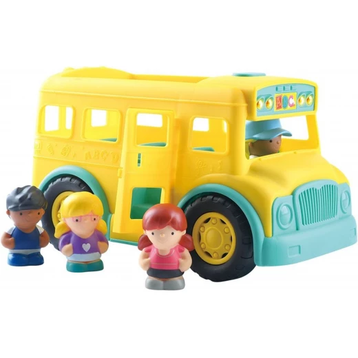 PlayGo School Bus Toy with Figures, Electronic Musical, for Toddlers PlayGo School Bus Toy with Figures, Electronic Musical, for Toddlers