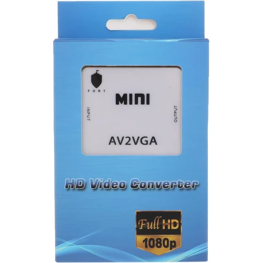 محول 3 RCA إلى VGA مع دعم الفيديو المركب والصوت، لون أبيض، يحول إشارات RCA إلى VGA، متوافق مع أجهزة متعددة محول 3 RCA إلى VGA مع دعم الفيديو المركب والصوت، لون أبيض، يحول إشارات RCA إلى VGA، متوافق مع أجهزة متعددة
