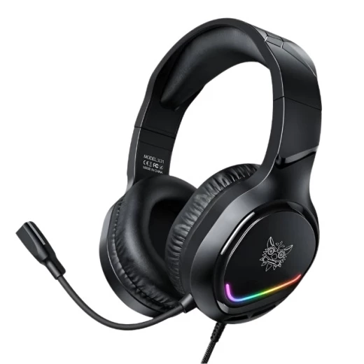 سماعة رأس أونيكوما X31 سلكية للألعاب بتقنية RGB، ميكروفون مانع للضوضاء، أسود، متوافقة مع أجهزة الكمبيوتر/PS4/Xbox سماعة رأس أونيكوما X31 سلكية للألعاب بتقنية RGB، ميكروفون مانع للضوضاء، أسود، متوافقة مع أجهزة الكمبيوتر/PS4/Xbox