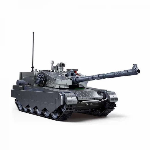 سلوبان موديل بريكس هليكوبتر دبابة WZ-10S (نسخة بطبقة معدنية) – ٩١٤ قطعة after: مجموعة بناء دبابة سلاوبان موديل بريكس ZTS-99AS عسكرية 1079 قطعة - Sluban - Image 2