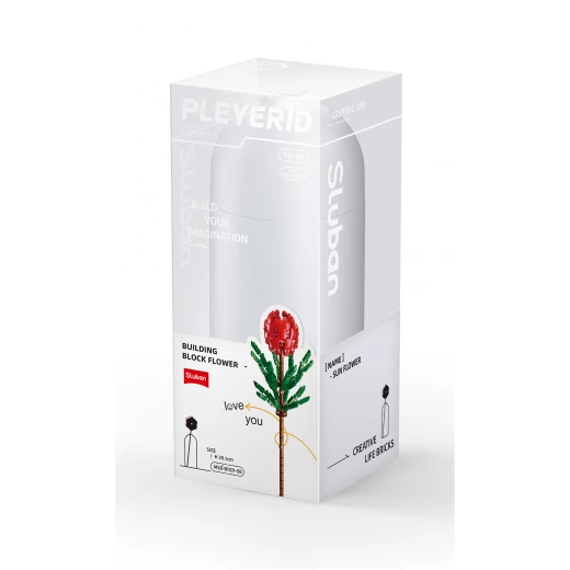 Sluban Tibouchina Urvilleana Building Blocks Set 243 Pieces Pleyerid Series Sluban Tibouchina Urvilleana Building Blocks Set 243 Pieces Pleyerid Series