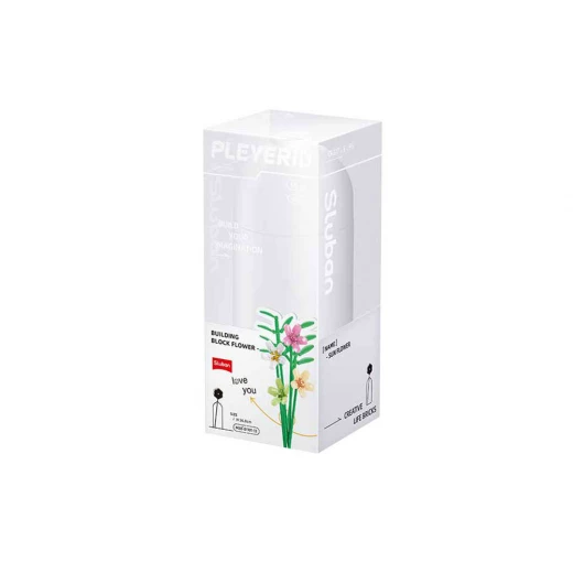 Sluban Pleyerid Flowers Freesia Building Blocks Set 241 Pieces for Kids - Sluban - Image 4