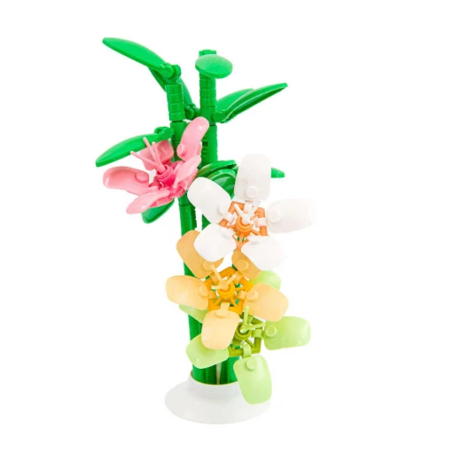 Sluban Pleyerid Flowers Freesia Building Blocks Set 241 Pieces for Kids - Sluban - Image 5
