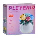 مجموعة مكعبات بناء Sluban Pleyerid Roses للبنات، 10+ سنوات، 561 جرام - Sluban