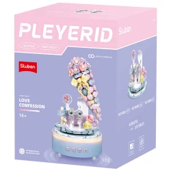 Sluban Pleyerid Music Box Love Declaration Ice Cream Building Blocks Set, 541 Pieces