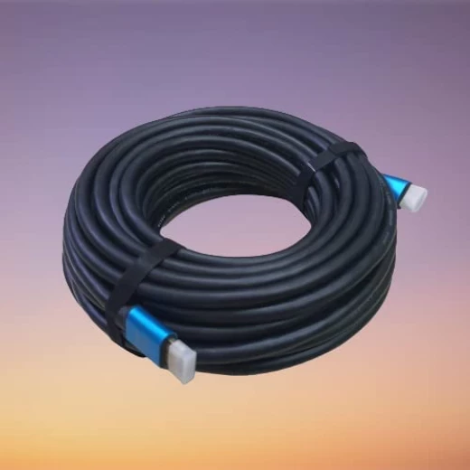 كابل HDMI 2.0 عالي الأداء بطول 10 متر يدعم دقة 4K فائقة الوضوح بتردد 60 هرتز سرعة نقل بيانات عالية 18 جيجابت في الثانية. تعبئة صندوق الألوان للحماية والراحة. - Image 2