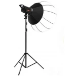 Plokama PK-400S Speed Light Full Set Professional Photography Lighting Kit with Adjustable Stand