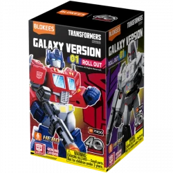 Blokees Transformers Galaxy Version 01 Roll Out Blind Box Articulated Model Kit