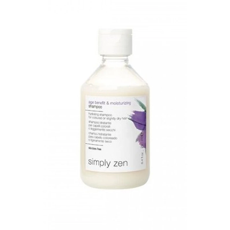 Simply Zen Age Benefit Hydrating Shampoo 250 ml for Moisturizing and Anti-Aging Hair Care - Simply Zen