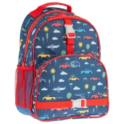 Stephen Joseph Transport Backpack, Durable, Adjustable Straps, Fun Prints, School, Travel, Ages 3+
