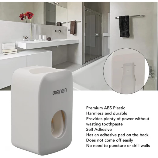 Automatic Toothpaste Dispenser Wall Mounted Hands Free, Easy Install - Lolo shop home - Image 8