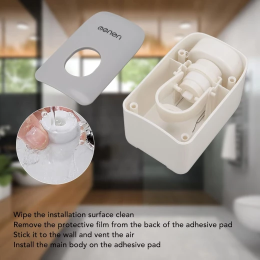 Automatic Toothpaste Dispenser Wall Mounted Hands Free, Easy Install - Lolo shop home - Image 12