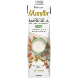 Mand'or Trio Almond Hazelnut Pistachio Plant Based Milk 1000ml Vegan Drink