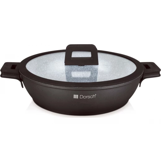 قدر دورش 36 سم مدى الحياة غير لاصق 7 لتر، أواني طهي متينة قدر دورش 36 سم مدى الحياة غير لاصق 7 لتر، أواني طهي متينة