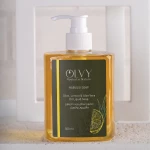 OLVY Liquid Soap 500ml with Olive Oil, Lemon, and Aloe Vera – Gently Cleanses, Hydrates, and Refreshes Skin, Enriched with Natural Ingredients, Leaves Skin Soft, Smooth, and Revitalized, Ideal for Daily Use. - OLVY