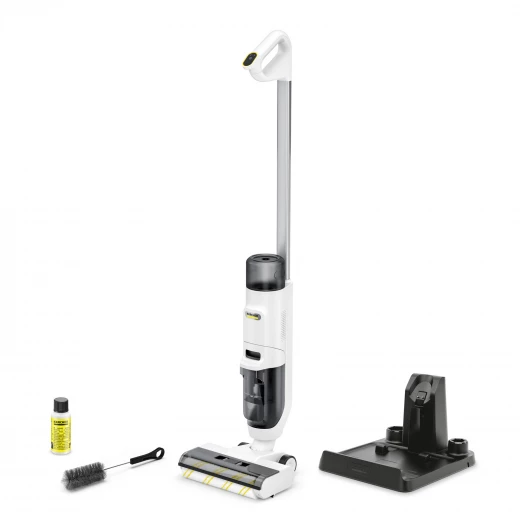 Karcher KFL 1 Vacuum Mop – 3-in-1 Xtra Clean Cordless Floor Cleaner, Vacuum, Mop and Dry, Hygienic Spin Technology, 25 Min Runtime, Dual Tank System, Self Cleaning, Ideal for Hard Floors and Carpets Karcher KFL 1 Vacuum Mop – 3-in-1 Xtra Clean Cordless Floor Cleaner, Vacuum, Mop and Dry, Hygienic Spin Technology, 25 Min Runtime, Dual Tank System, Self Cleaning, Ideal for Hard Floors and Carpets