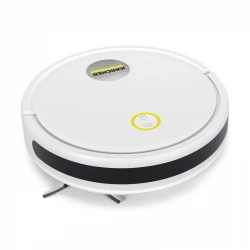 Karcher RCV 2 Robot Vacuum and Mop – Smart Autonomous Cleaning Robot, Vacuuming and Wet Mopping Function, App Control, Gyro Navigation, Ideal for Hard Floors and Low-Pile Carpets