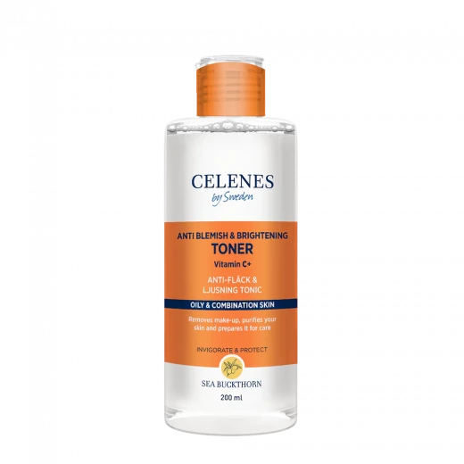 Celenes Sea Buckthorn Toner Anti Blemish Brightening Oily Combination Skin 100ml