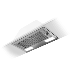 شفاط مطبخ إيليكا إيرا إس أسود 80 سم مثبت على الحائط تصميم أنيق 3 سرعات إضاءة LED وفلاتر ألومنيوم قابلة للغسل لإزالة الروائح بكفاءة