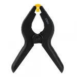 Deli EDL110006 6 Inch Spring Clamp Nylon Clip 14Kg Clamping Force 50mm Jaw Range Quick Release, durable body for woodworking photography backdrops and material holding, strong grip and easy operation for various tasks - Deli