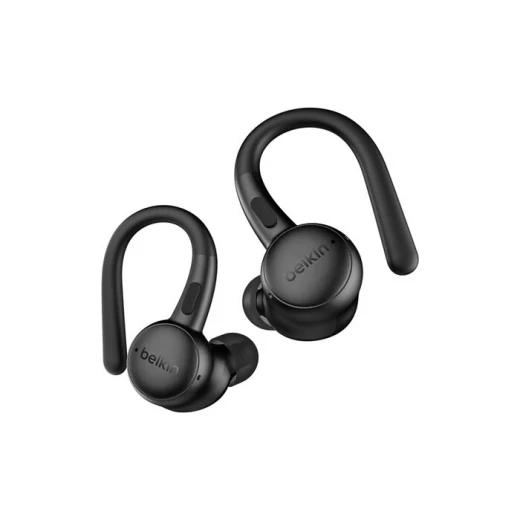 سماعات أذن لاسلكية حقيقية Belkin SoundForm ActiveFit، أسود، 36 ساعة تشغيل - بيلكين - Image 2