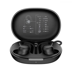 سماعات أذن لاسلكية حقيقية Belkin SoundForm ActiveFit، أسود، 36 ساعة تشغيل