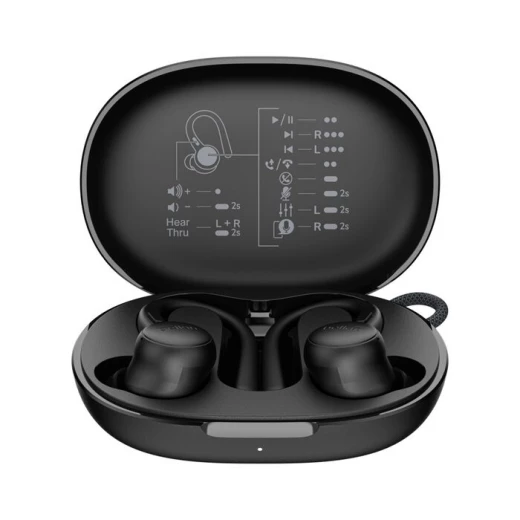 سماعات أذن لاسلكية حقيقية Belkin SoundForm ActiveFit، أسود، 36 ساعة تشغيل سماعات أذن لاسلكية حقيقية Belkin SoundForm ActiveFit، أسود، 36 ساعة تشغيل