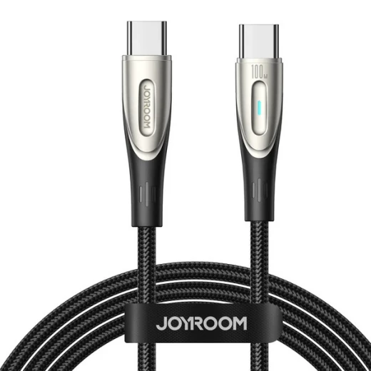 كيبل شحن جوي روم ستار لايت SA27 CC5 USB C إلى USB C بقوة 100 واط بطول 1.2 متر أسود - جوي روم - Image 2