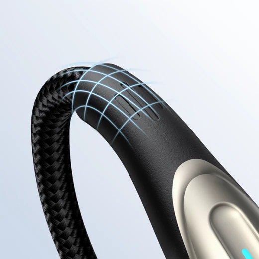 كيبل شحن جوي روم ستار لايت SA27 CC5 USB C إلى USB C بقوة 100 واط بطول 1.2 متر أسود - جوي روم - Image 6