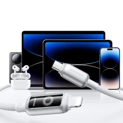 Joyroom S A55 StarFlight USB C to Lightning Charging Cable 30W 1.2m White