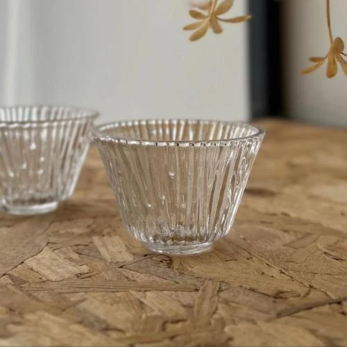 Talai Al Arabiya Coffee Cup Set Elegant Design 12 Pieces Glass for Serving Desserts and Sauces - Kitchen house - Image 2