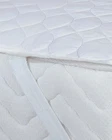 غطاء مرتبة مبطن من مادام كوكو EU أبيض مقاس 160x200 سم للأسرة المزدوجة - مدام كوكو