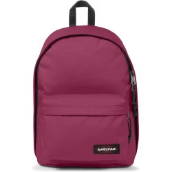 Eastpak Out Of Office 31L Backpack Wine Burgundy, 14-Inch Padded Laptop Sleeve, Zip-Down Front Panel, Organizer Pocket & Bottle Holder