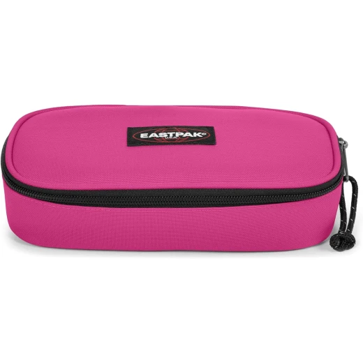 Eastpak Oval Pencil Case Fuchsia Pink, Water-Repellent Durable Pencil Case with Secure Zipper and Internal Compartments for School, University & Office Eastpak Oval Pencil Case Fuchsia Pink, Water-Repellent Durable Pencil Case with Secure Zipper and Internal Compartments for School, University & Office
