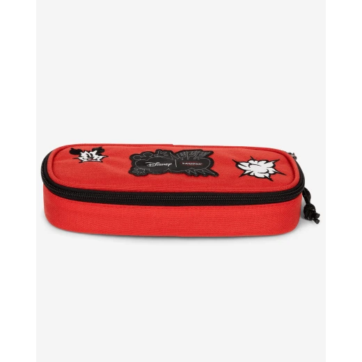 Eastpak Oval Mickey Patch Pencil Case, 100% Polyester Water-Repellent Case with Zipper, Internal Organizer and Extra Pocket, 22x9x5 cm Eastpak Oval Mickey Patch Pencil Case, 100% Polyester Water-Repellent Case with Zipper, Internal Organizer and Extra Pocket, 22x9x5 cm